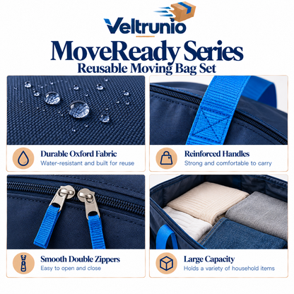 MoveReady Reusable Moving Bag Set